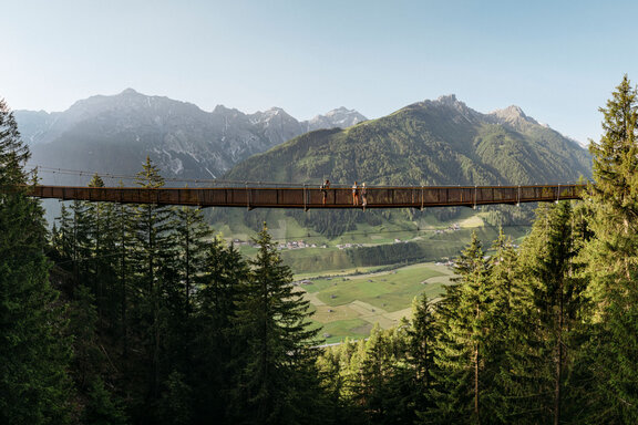 Hängebrücke Stubai Hängebrücke Stubai © TVB Stubai Tirol / Andre Schönherr