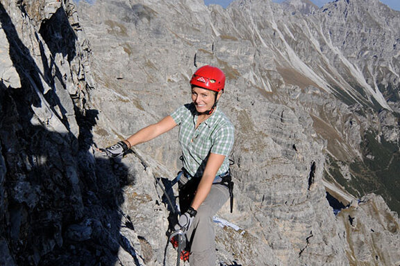 Klettern in der Ochsenwand Klettern in der Ochsenwand © TVB Stubai Tirol