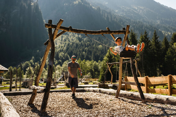 Kids Park Klaus Äuele Kids Park Klaus Äuele © TVB Stubai Tirol / Max Dräger